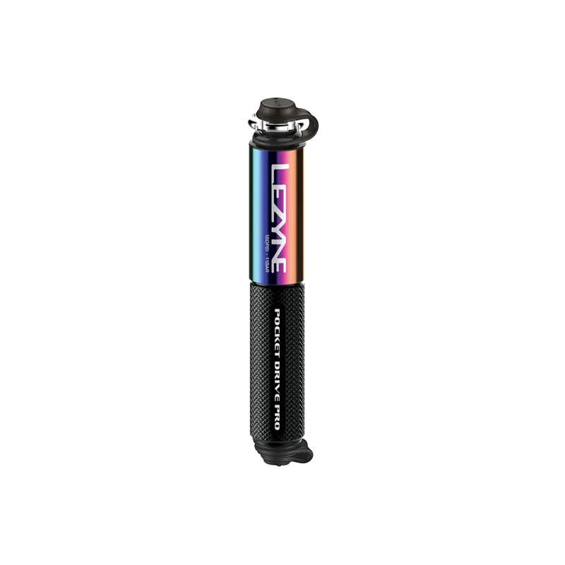 Lezyne Pocket Drive Pro Pump in Neo Metallic/ Black